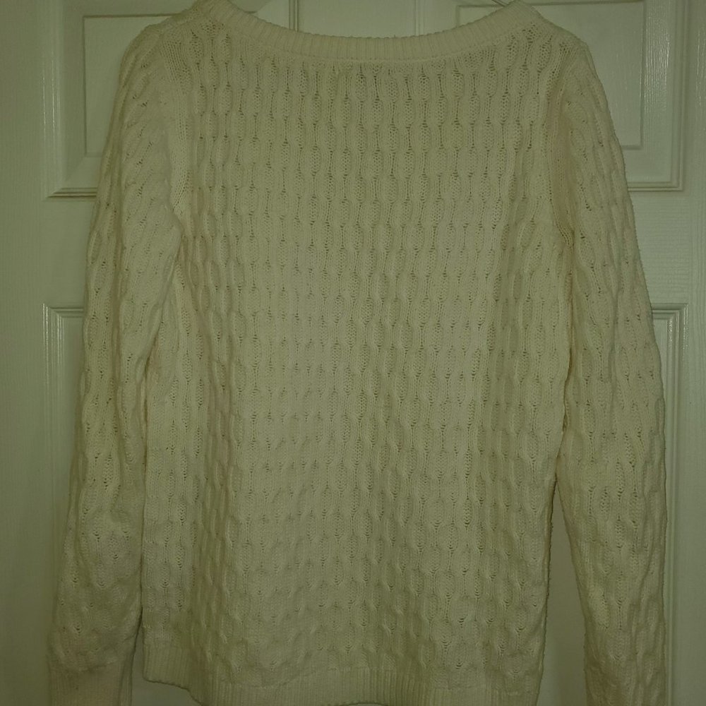 Old Navy White Sweater